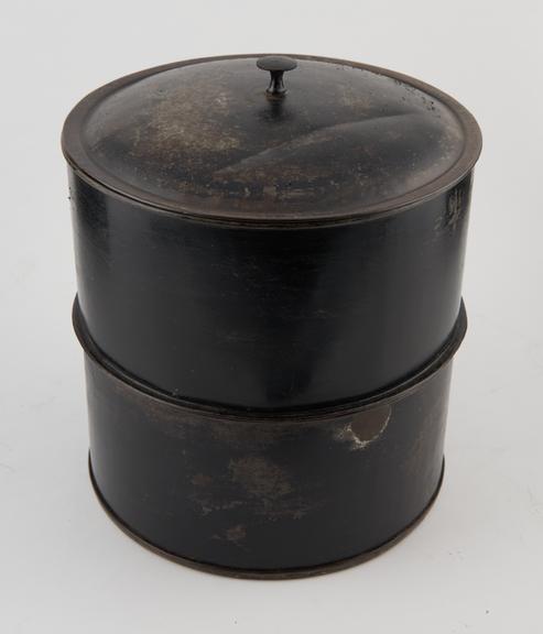 Coal dust sampling tin, in thr