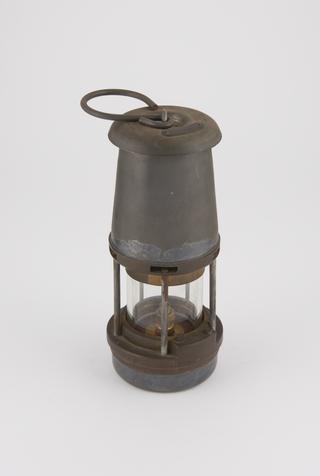 The Wolf Safety Lamp Co. (Wm Maurice) Ltd type FE2 miner's safety lamp