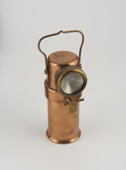 Type B.E.3 miner's electric safety lamp made by the CEAG