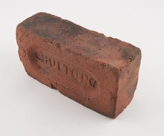 Brick, made by Hulton Collieries Ltd