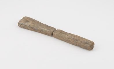 Coal miner's tally stick