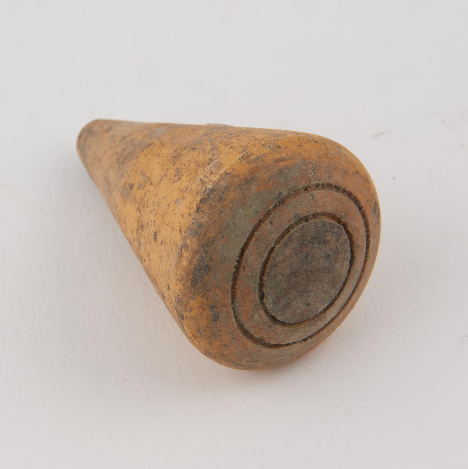 Turnpin Plumber's turn pin (conical tool used to flare the ends of lead pipe ...