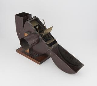 Scale model of 8-bladed Guibal fan