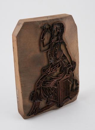 Face plate stamp made by T. Whittaker and used by Stavert