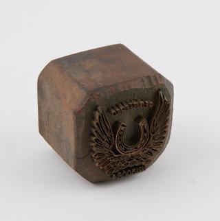 Bolt end stamp made by T. Whittaker and used by Stavert