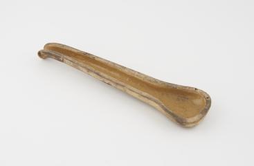 Rest for mixing implement from laboratory at Grimshaw Brothers & Sons Chemical Works in Clayton