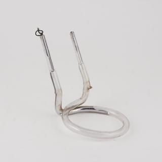 Mercury vapour tube in letter