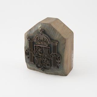 Bolt end stamp made by T. Whittaker and used by Stavert