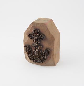 Bolt end stamp used by Stavert