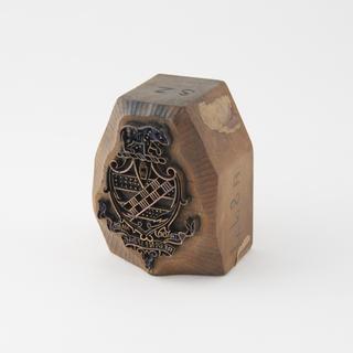 Bolt end stamp made by T. Whittaker and used by Stavert