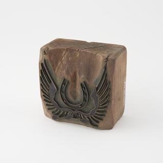 Bolt end stamp used by Stavert