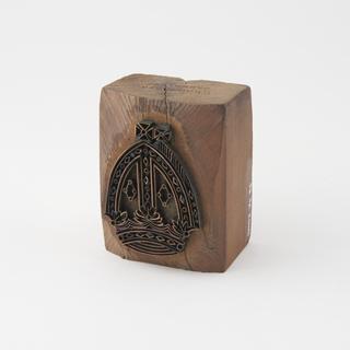 Bolt end stamp made by T. Whittaker and used by Stavert