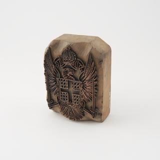 Bolt end stamp used by Stavert