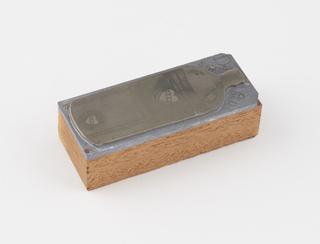 Duckworth's Flavours Label Printing Block