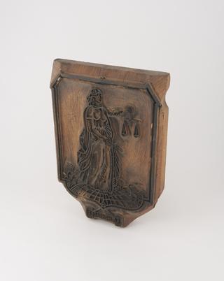 Face plate stamp used by Stavert