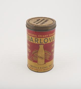 Barlova malt and milk tin