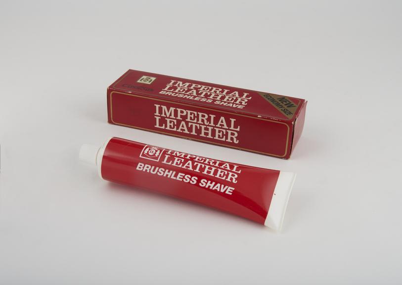 Boxed tube of Imperial Leather