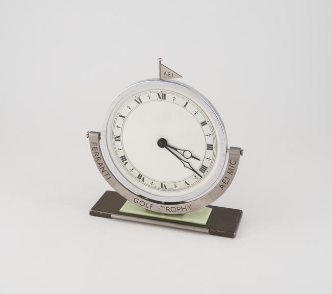 Ferranti AEI M/C Golf Trophy Clock