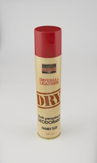 Imperial Leather Dry Anti-Perspirant Deodorant aerosol can. Family Size