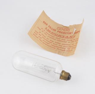 Gas-Filled Projector Lamp