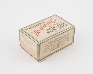 'Iktholine' medicated skin soap made by T. F. Bristow and Co. Ltd