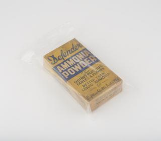 Box of ammonia powder made by the C.B. Parsons Co. Ltd