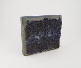 Textile Printing Block
