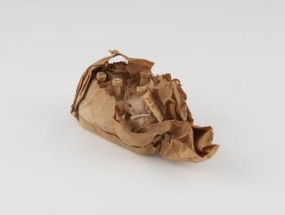 Six packets of Dolly washing tint in a biscuit shade