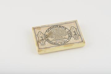 Non-mercurial plate powder made by J. Goddard & Sons