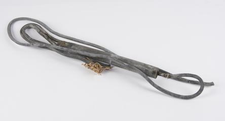 Lead-covered underground telephone Cable