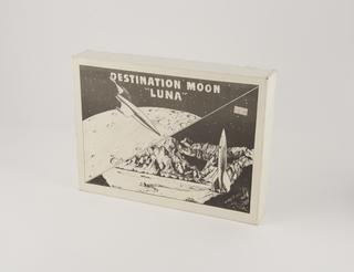 Box for Lunar Rocket Model | Science Museum Group Collection
