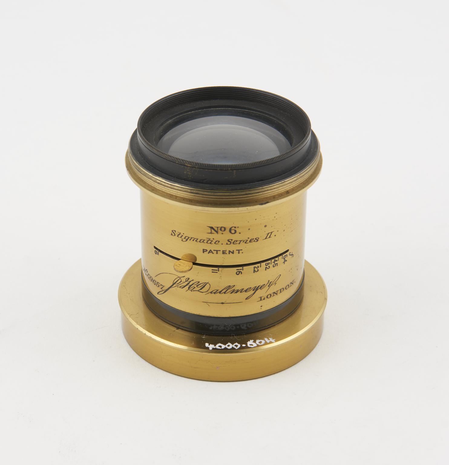 Dallmeyer Stigmatic Series II Lens | Science Museum Group Collection