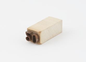 Hand printing block
