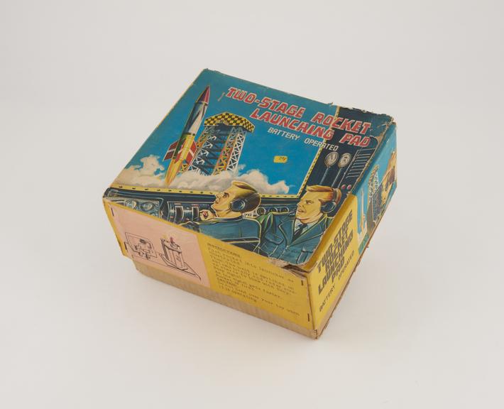 Box for Rocket Launching Pad Toy