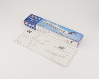 Air UK Fokker 100 Aircraft Model