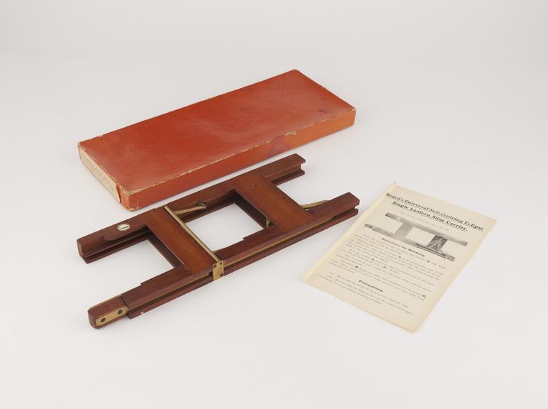 Lantern Slide Carrier