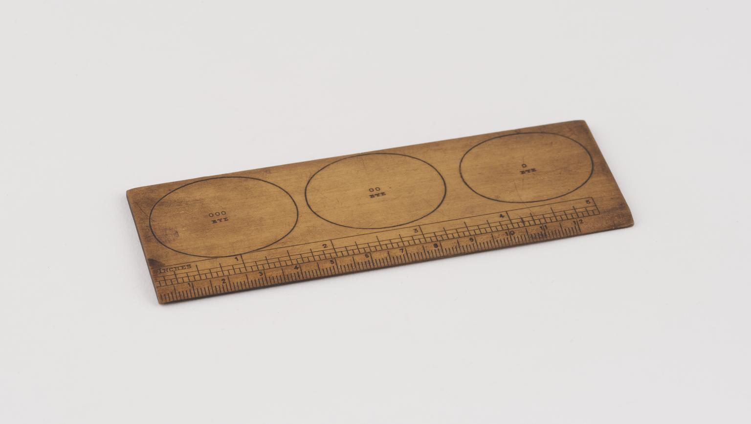 Scott Ruler Ophthalmic Rule | Science Museum Group Collection