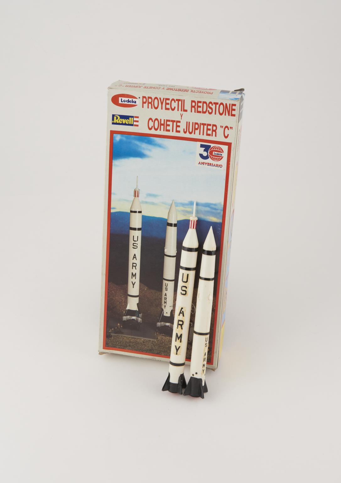 Redstone and Jupiter C Rocket Models | Science Museum Group Collection