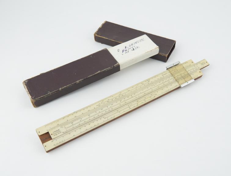 Unique Electrical Slide Rule