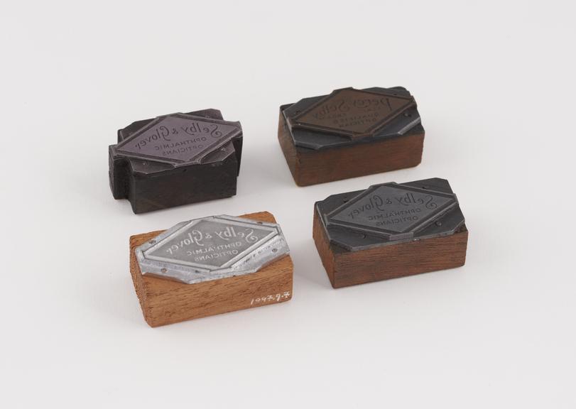 Selby & Glover  Printing Blocks