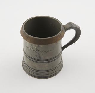 Pewter tankard, used as volume measure