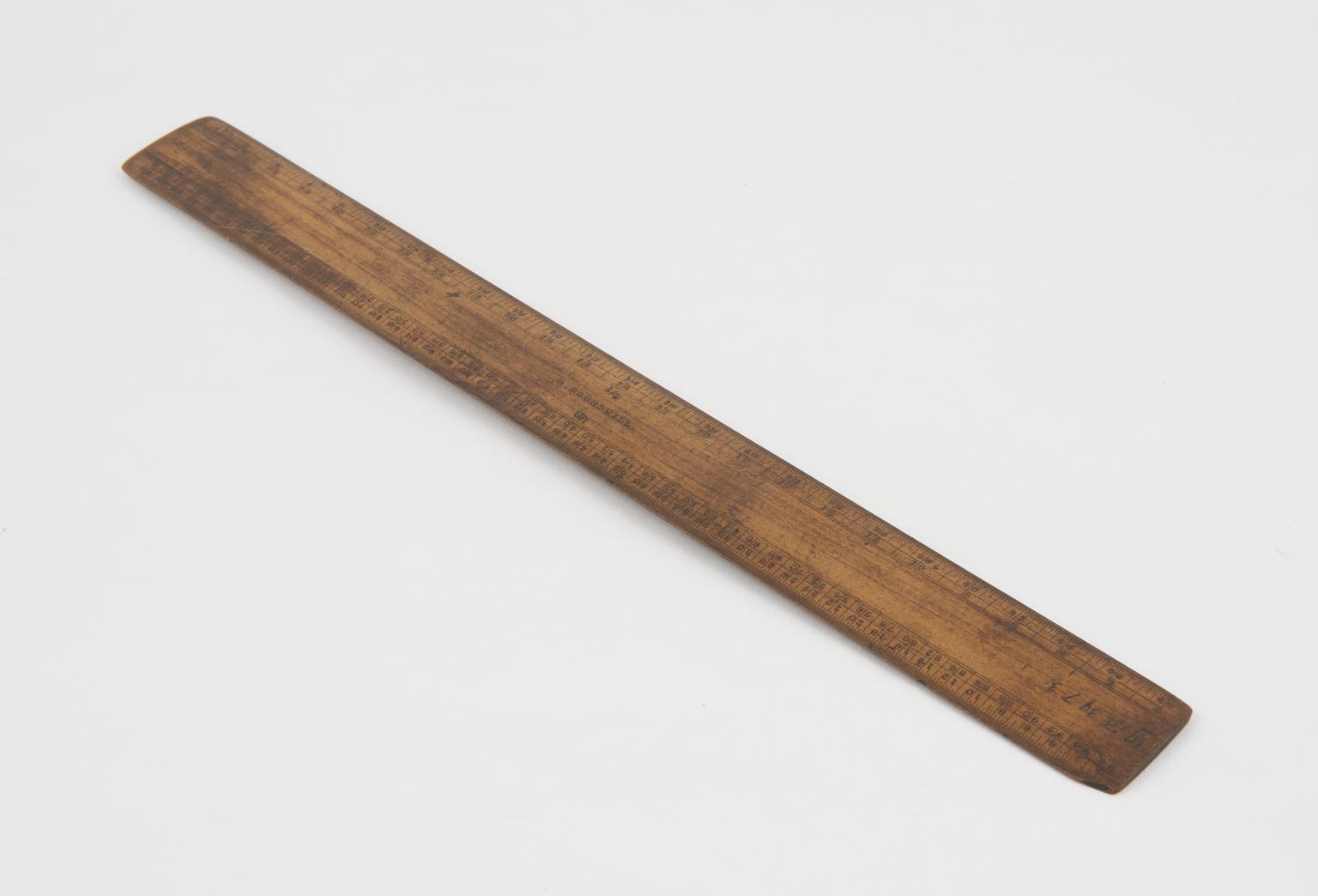 Galene Ruler Halden Ruler | Science Museum Group Collection