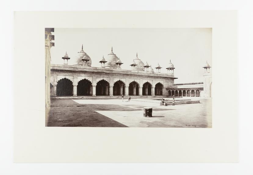 Albumen print by Samuel Bourne, mounted on card