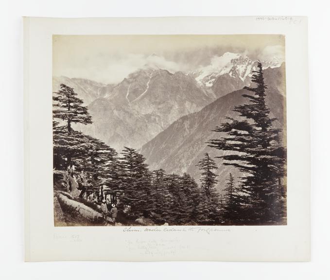 Albumen print by Samuel Bourne