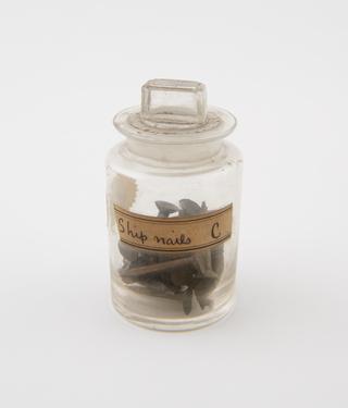 Brass ships' nails