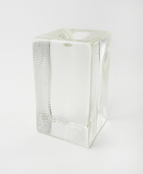sample of optical glass, 1968