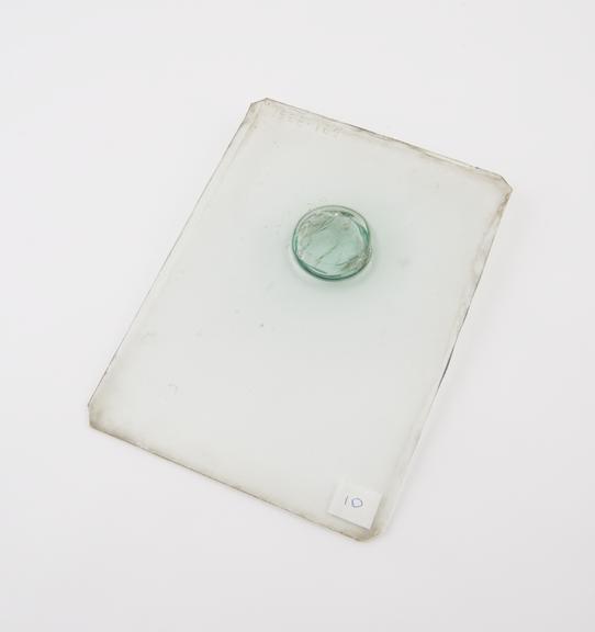 Part of a group of 20 specimens of ancient and modern glass