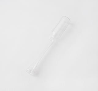 One of a collection of glass ampoules, 1968.