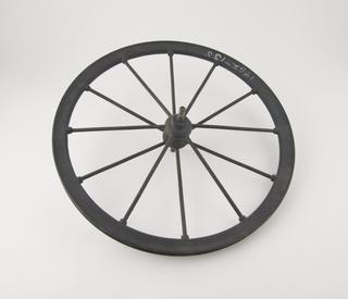 Wheel for safety cage
