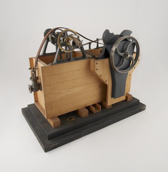 model, scale 1:6, Luhrig coarse jigging machine